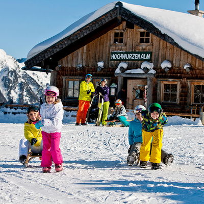 Rodelspaß für die ganze Familie auf der Hochwurzen