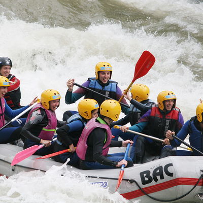 Rafting auf der Enns