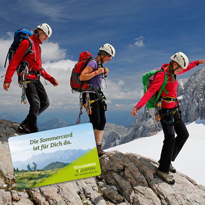 Kletterausflug mit der Sommercard